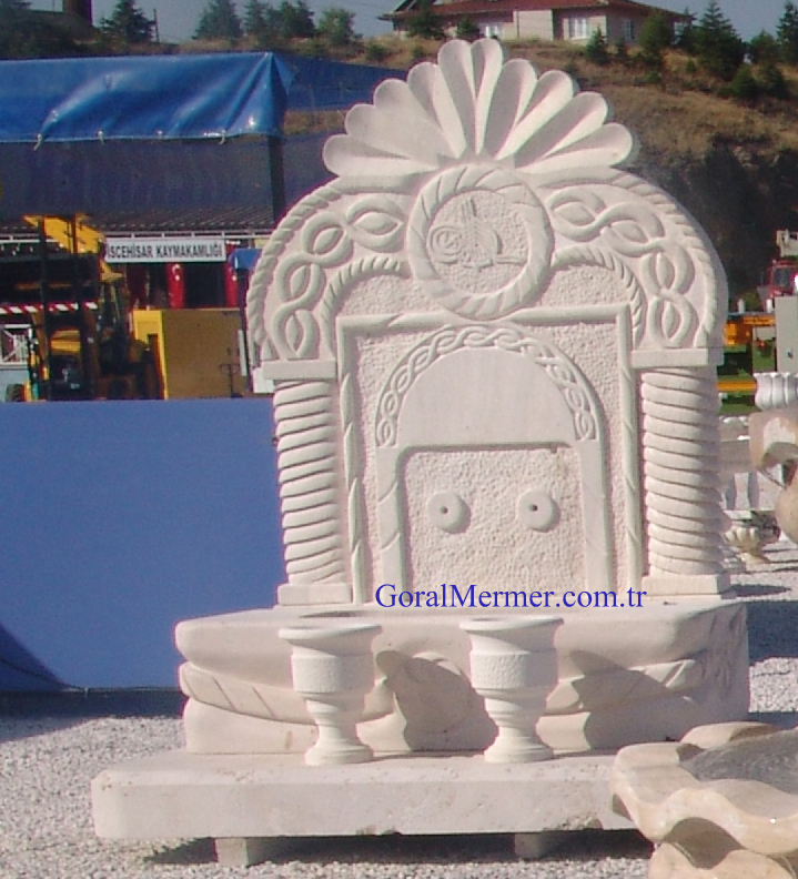 traverten çeşme